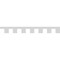 Ekena Millwork Fayetteville Architectural Grade PVC Dentil Trim, 9"H x 1"P x 84"L DENP09FAY00 - alternate 2